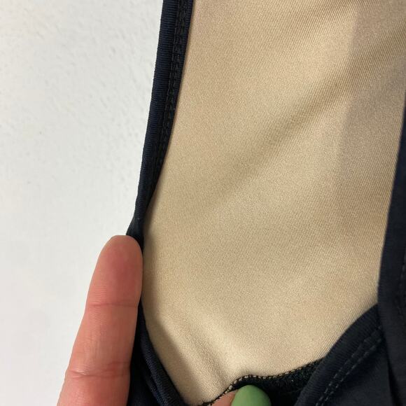 Tonic T-Strap Racerback Sports Bra Size S Black Stretch Knit‎ Lightly Lined - Picture 6 of 6